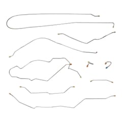 (1967) Brake Line Set - 2wd - Longbed - Leaf Spring - Manual